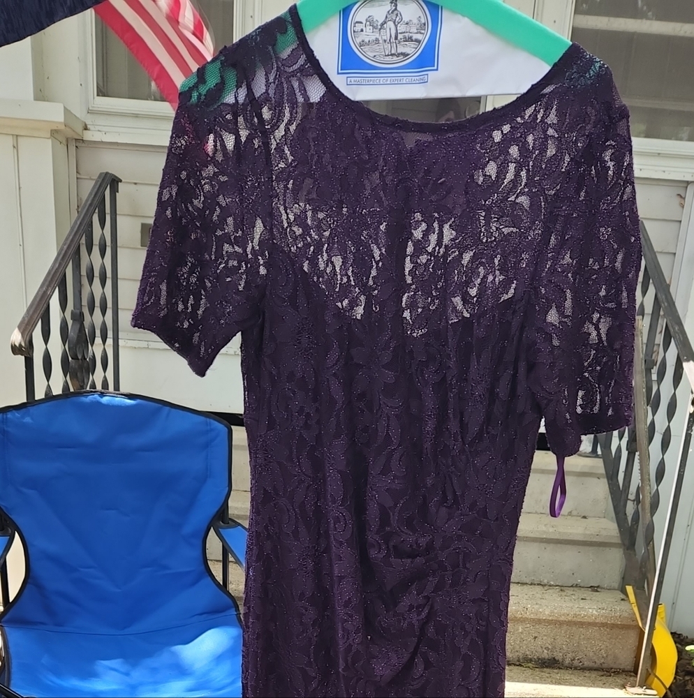 Dark Purple Women's Size 6 Formal Dress